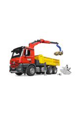 Bruder Bruder 03651 Mercedes-Benz Arocs Vrachtwagen met Kraan en Toebehoren (1:16) Bruder Bruder 03651 Mercedes-Benz Arocs Vrachtwagen met Kraan en Toebehoren (1:16)