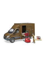 Bruder Bruder 02538 Mercedes Benz Sprinter UPS met Chauffeur en Accessoires (1:16)