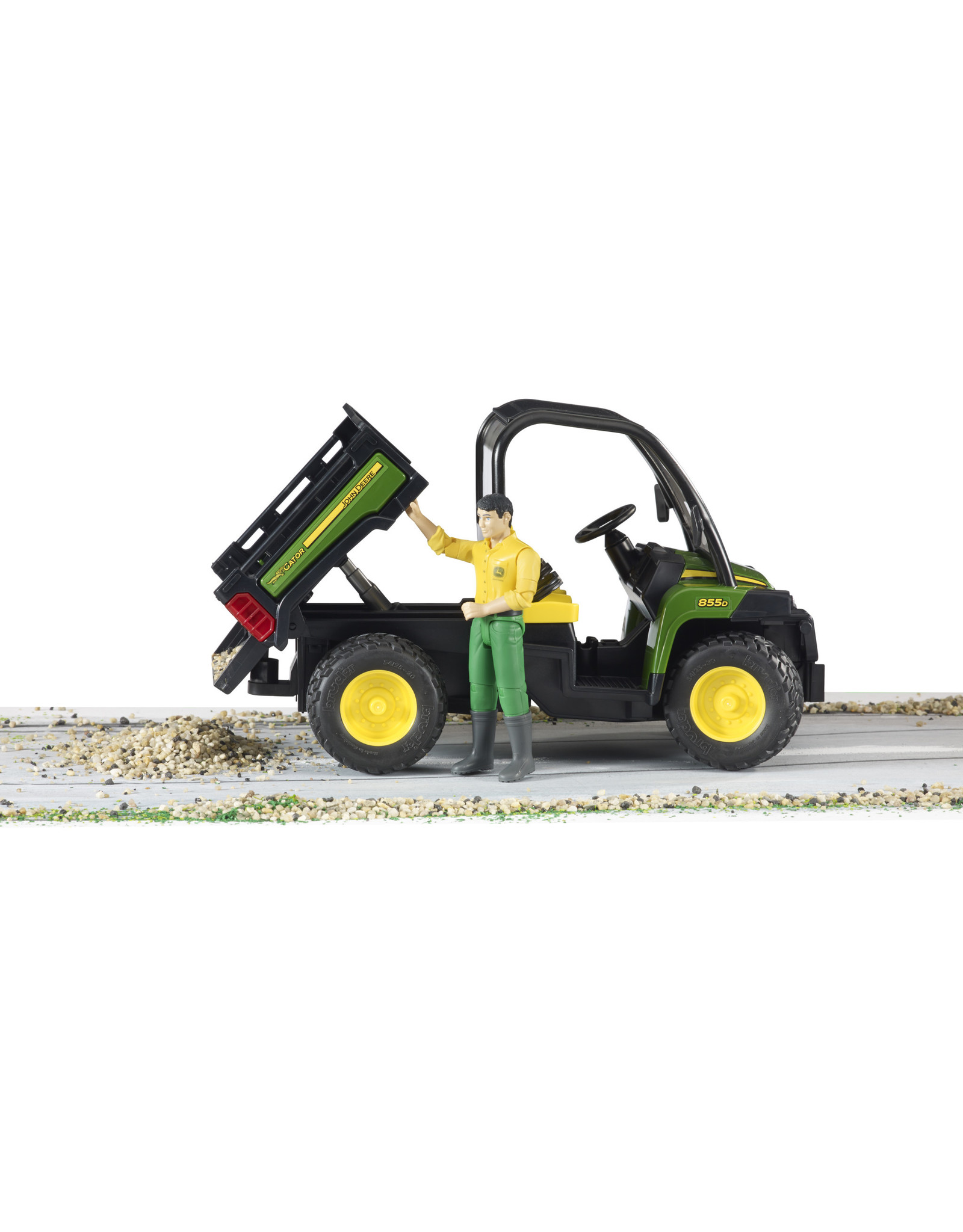 Bruder Bruder 02490 John Deere Gator XUV 855D met Chauffeur (1:16)