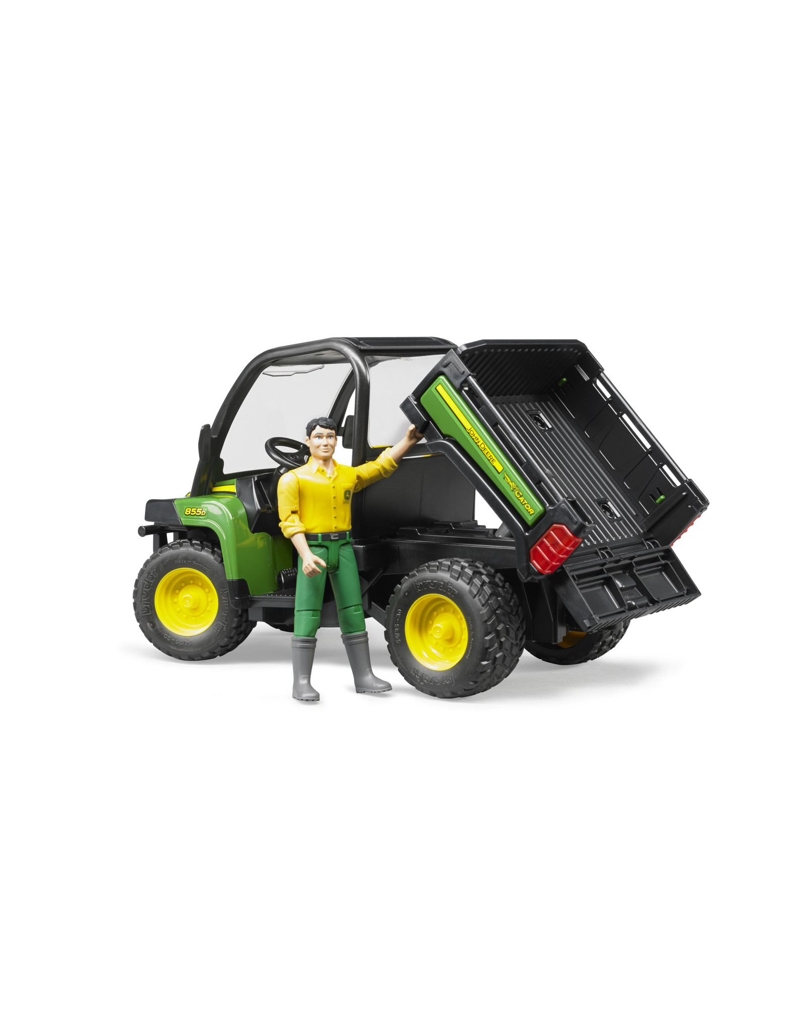 Bruder Bruder 02490 John Deere Gator XUV 855D met Chauffeur (1:16)