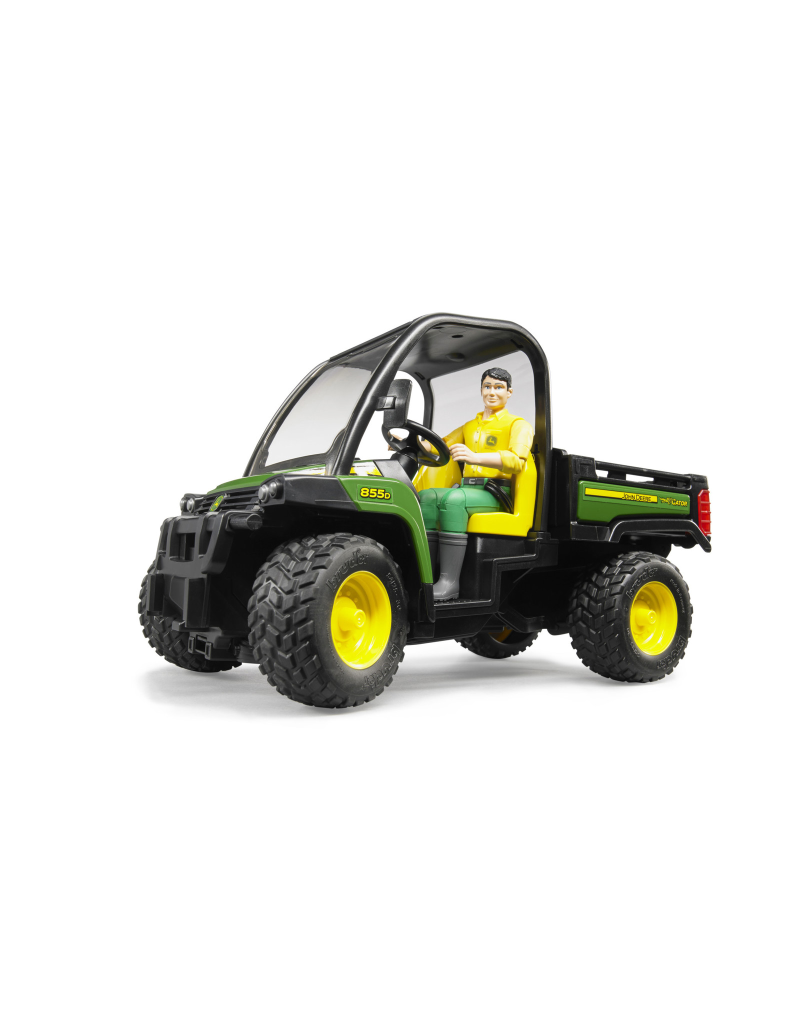 Bruder Bruder 02490 John Deere Gator XUV 855D met Chauffeur (1:16)