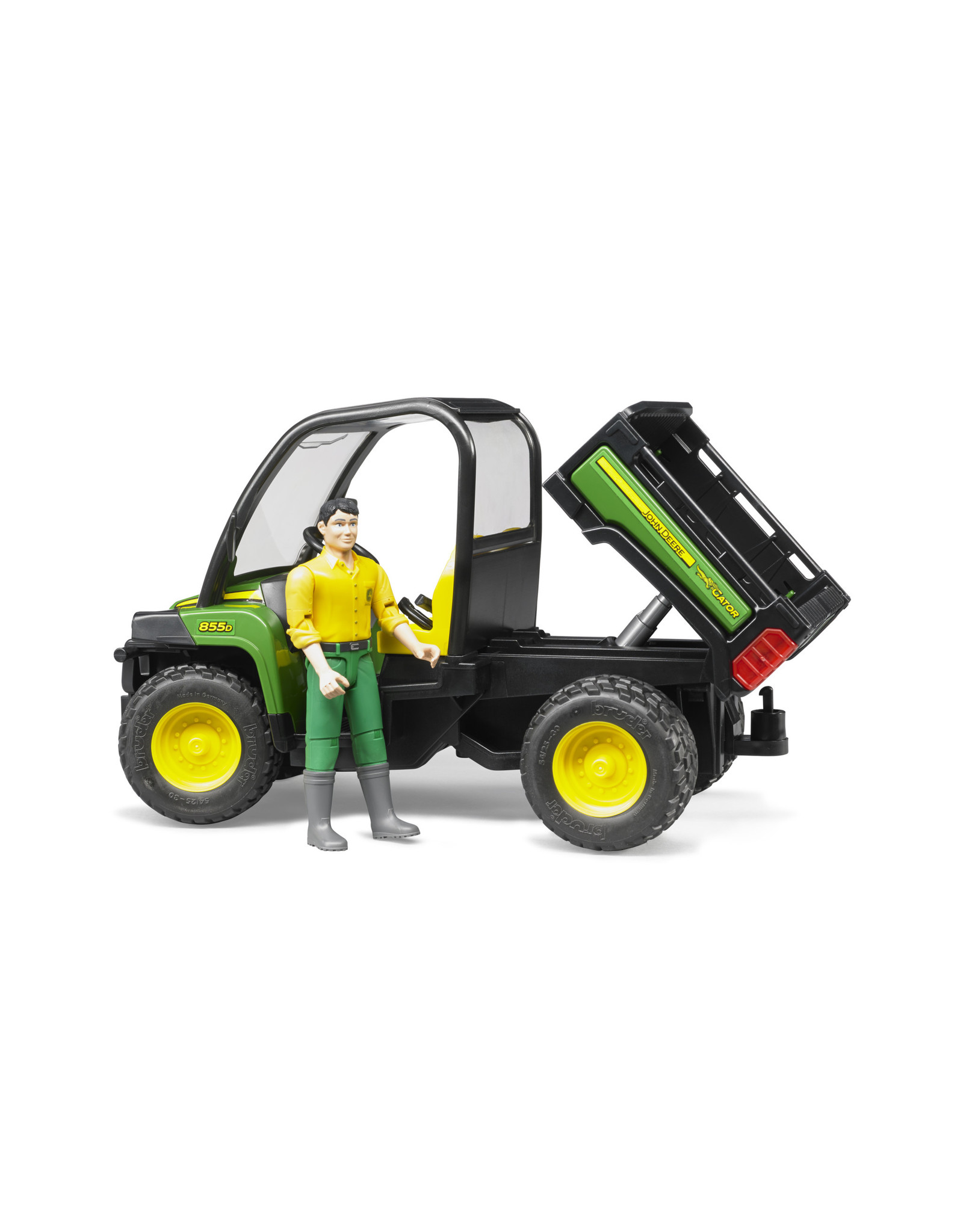 Bruder Bruder 02490 John Deere Gator XUV 855D met Chauffeur (1:16)