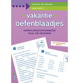 Uitgeverij Deltas Vakantie Oefenblaadjes-Naar Het 5E Leerjaar