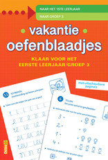 Uitgeverij Deltas Vakantie oefenblaadjes - Klaar voor het eerste leerjaar (groep 3)