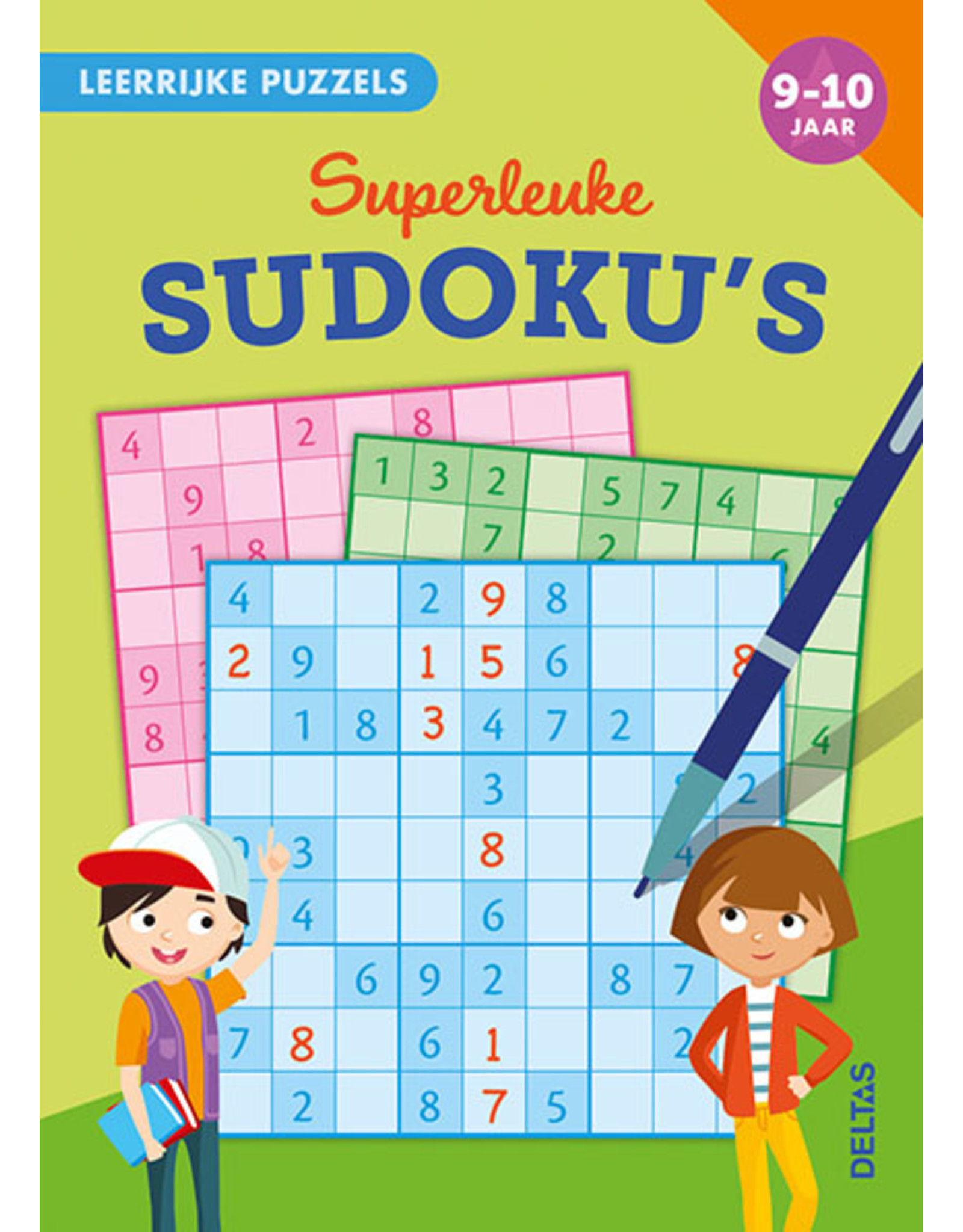 Uitgeverij Deltas Leerrijke puzzels - Superleuke Sudoku's (9-10 jaar)