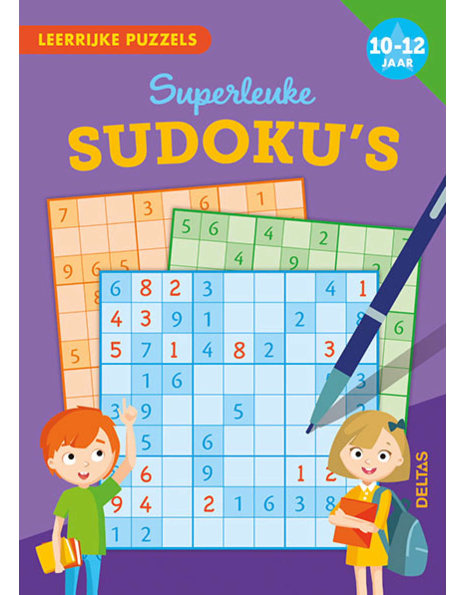 Uitgeverij Deltas Leerrijke puzzels - Superleuke Sudoku's (10-12 jaar)