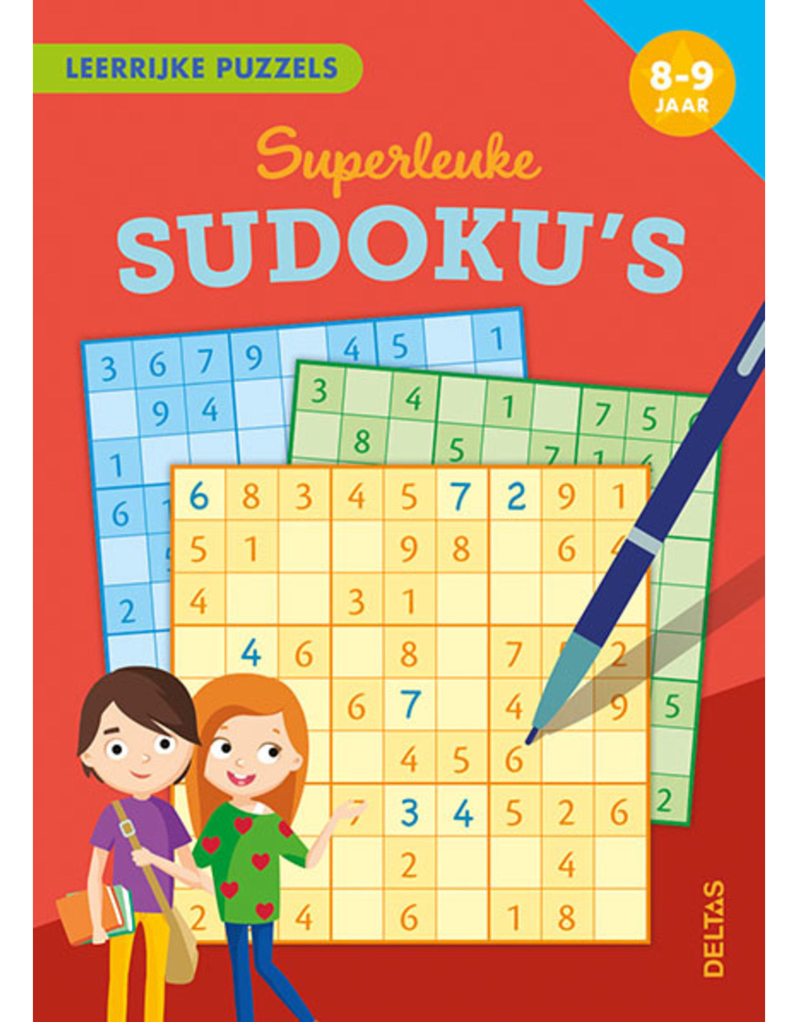 Uitgeverij Deltas Leerrijke puzzels - Superleuke Sudoku's (8-9 jaar)