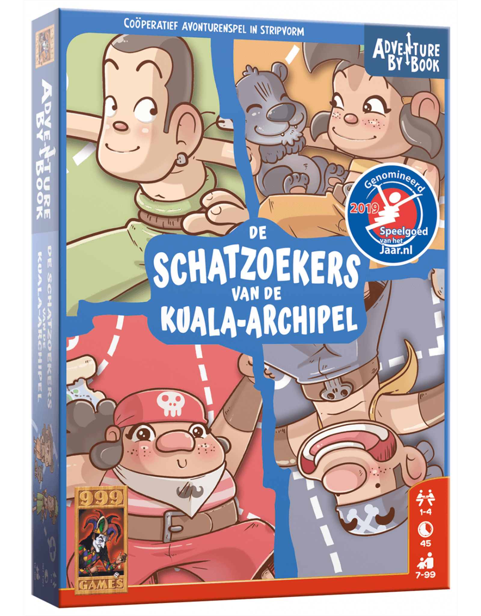 999 Games 999 Games: Adventure By Book: De Schatzoekers van de Kuala-archipel - Breinbreker