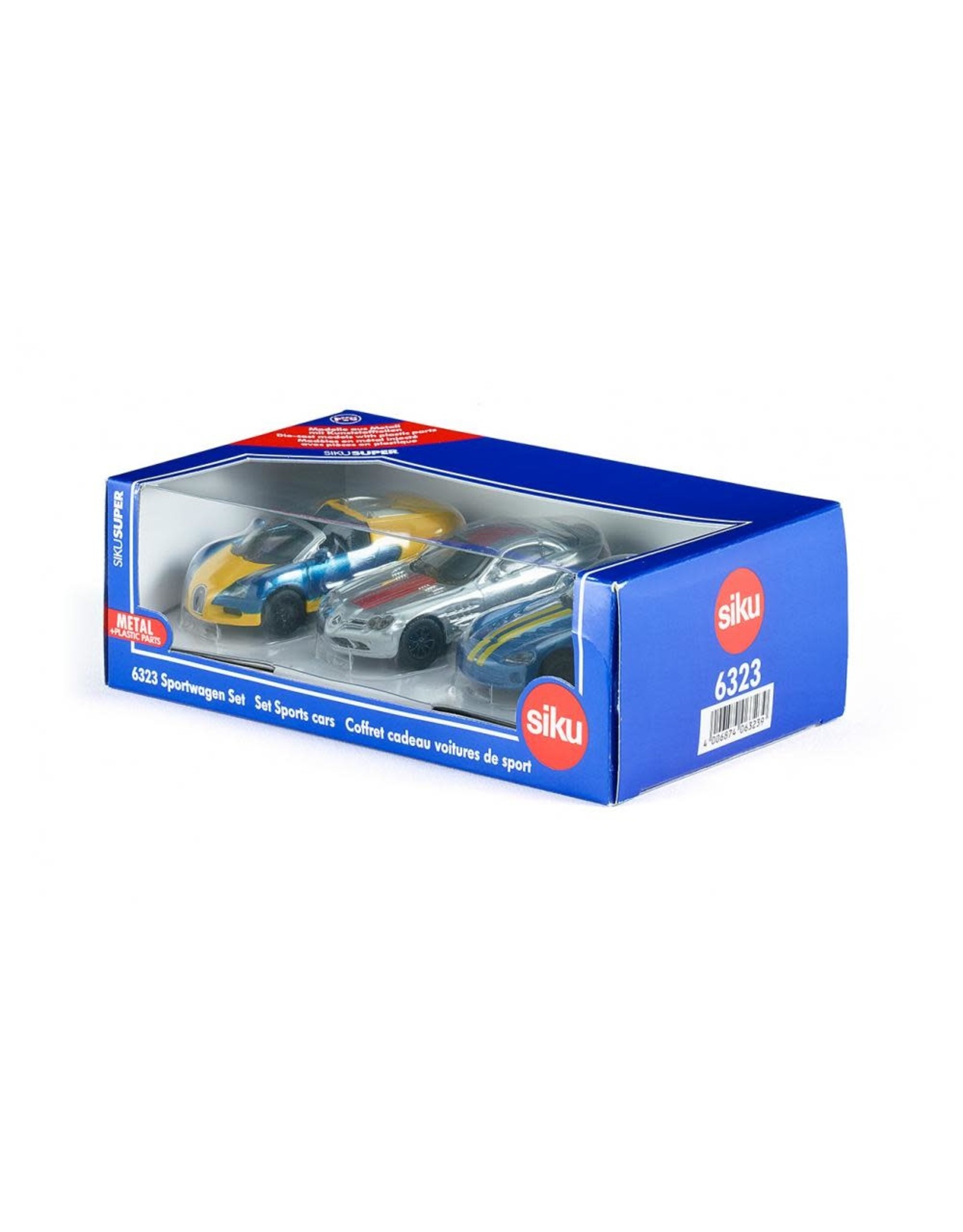 Siku Siku Super 6323 Sportwagenset (3-Delig)