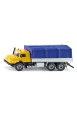 Siku Siku Super 3547 Mercedes-Benz Zetros met Laadbak en Huif (1:50) Siku Siku Super 3547 Mercedes-Benz Zetros met Laadbak en Huif (1:50)