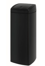 Brabantia Brabantia Touch Bin 25ltr. MattSteel zwart