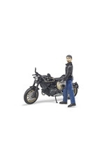 Bruder Bruder Bworld 63050 Scrambler Ducati  Cafe Racer en Berijder