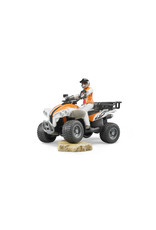 Bruder Bruder Bworld 63000 Quad met Bestuurder Bruder Bruder Bworld 63000 Quad met Bestuurder
