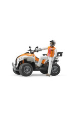 Bruder Bruder Bworld 63000 Quad met Bestuurder