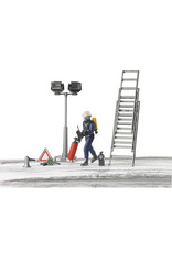 Bruder Bruder Bworld 62700 Brandweerman met Accessoires Bruder Bruder Bworld 62700 Brandweerman met Accessoires