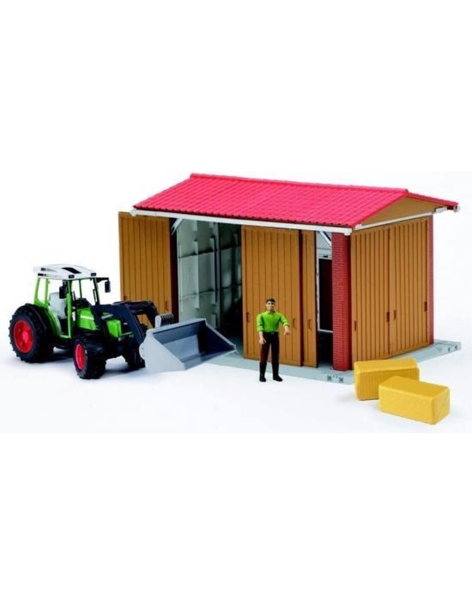 Bruder Bruder Bworld 62620 Landbouwloods met Fendt 209S en Accessoires