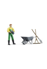 Bruder Bruder Bworld 62610 Boer met Accessoires