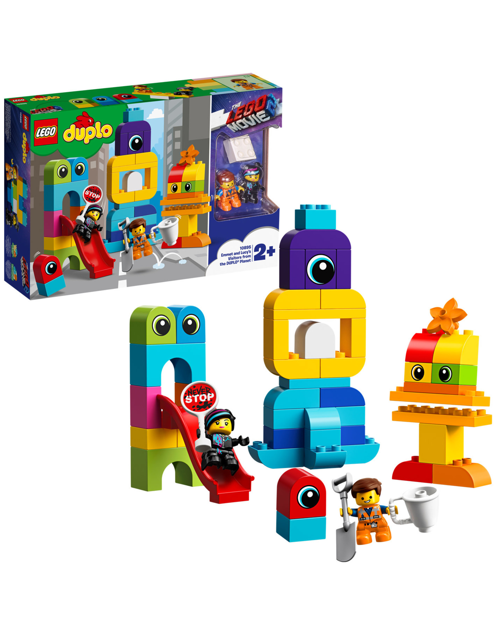 LEGO Lego Duplo 10895 The Movie 2 Visite voor Emmet en Lucy van de DUPLO Planeet