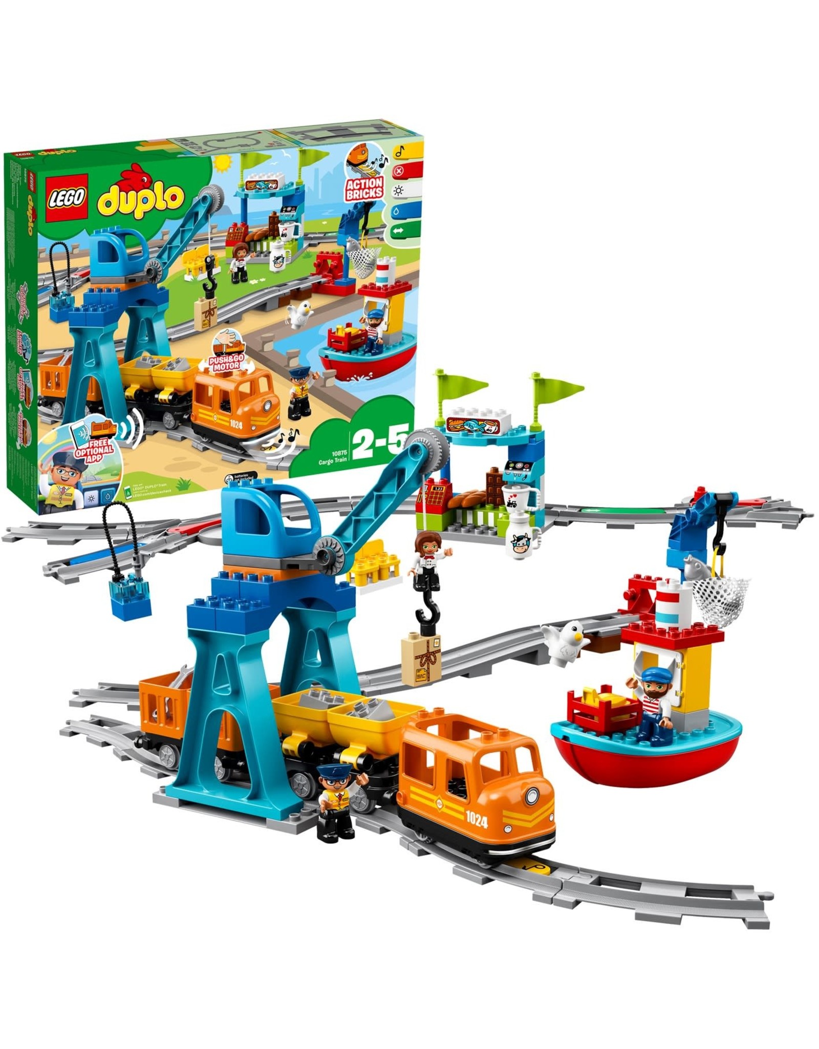 LEGO Lego Duplo 10875  Goederentrein - Cargo Train