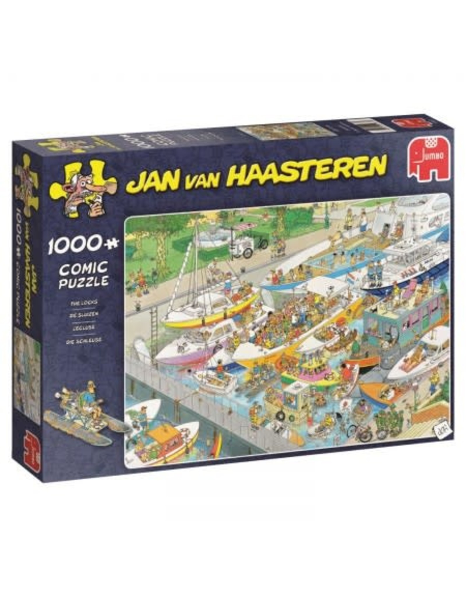 Jumbo Jumbo puzzel Jan van Haasteren  19067  De sluizen -1000 stukjes