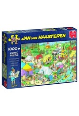 Jumbo Jumbo puzzel Jan van Haasteren 19086  Kamperen In Het Bos  1000 stukjes