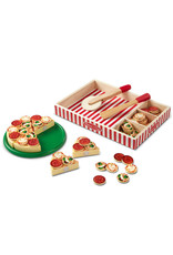 Melissa & Doug Melissa&Doug 10167 Houten Pizza (63 stuks)