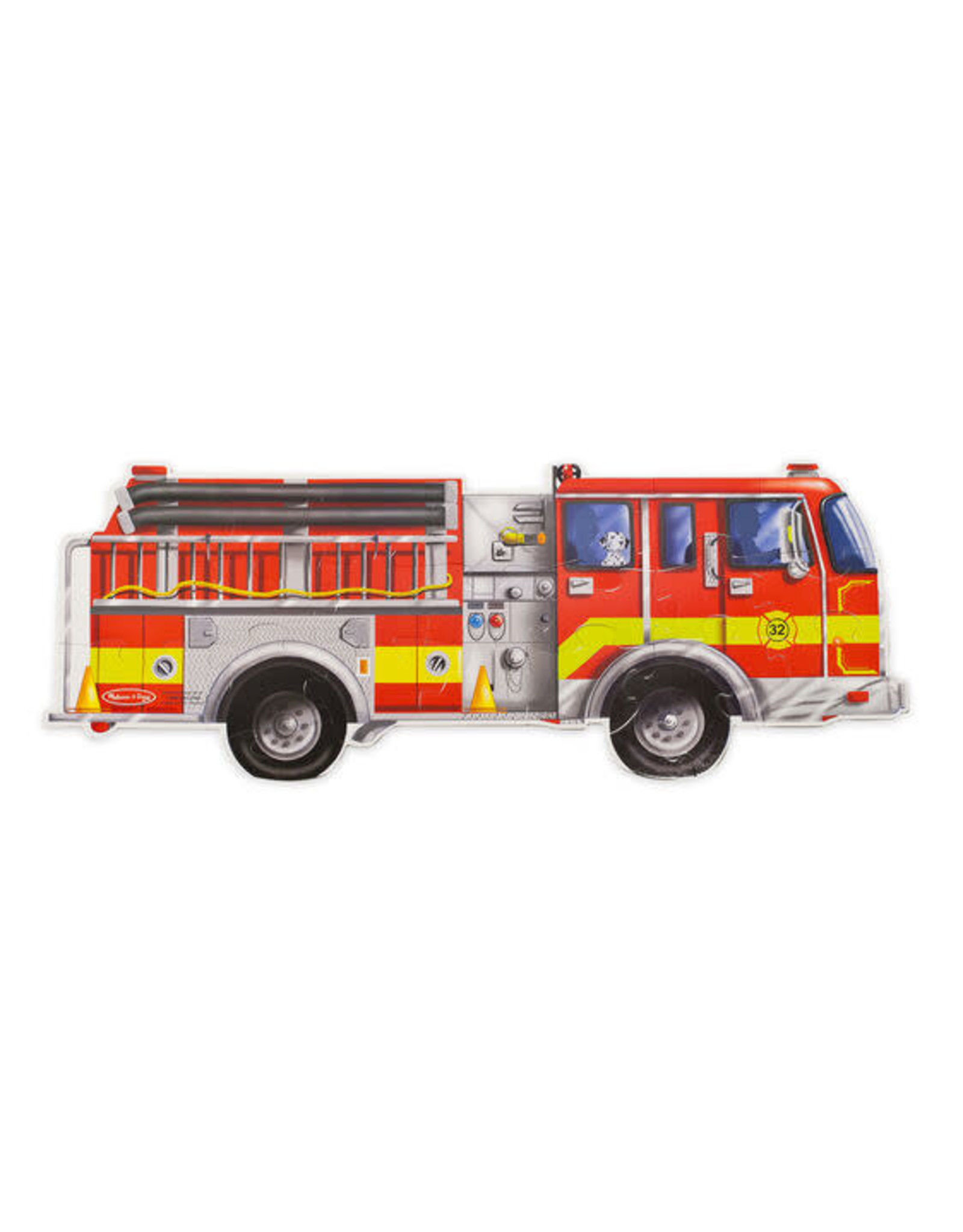 Melissa & Doug Melissa&Doug 10436 Vloerpuzzel Brandweerwagen Vloerpuzzel (24 stukjes)