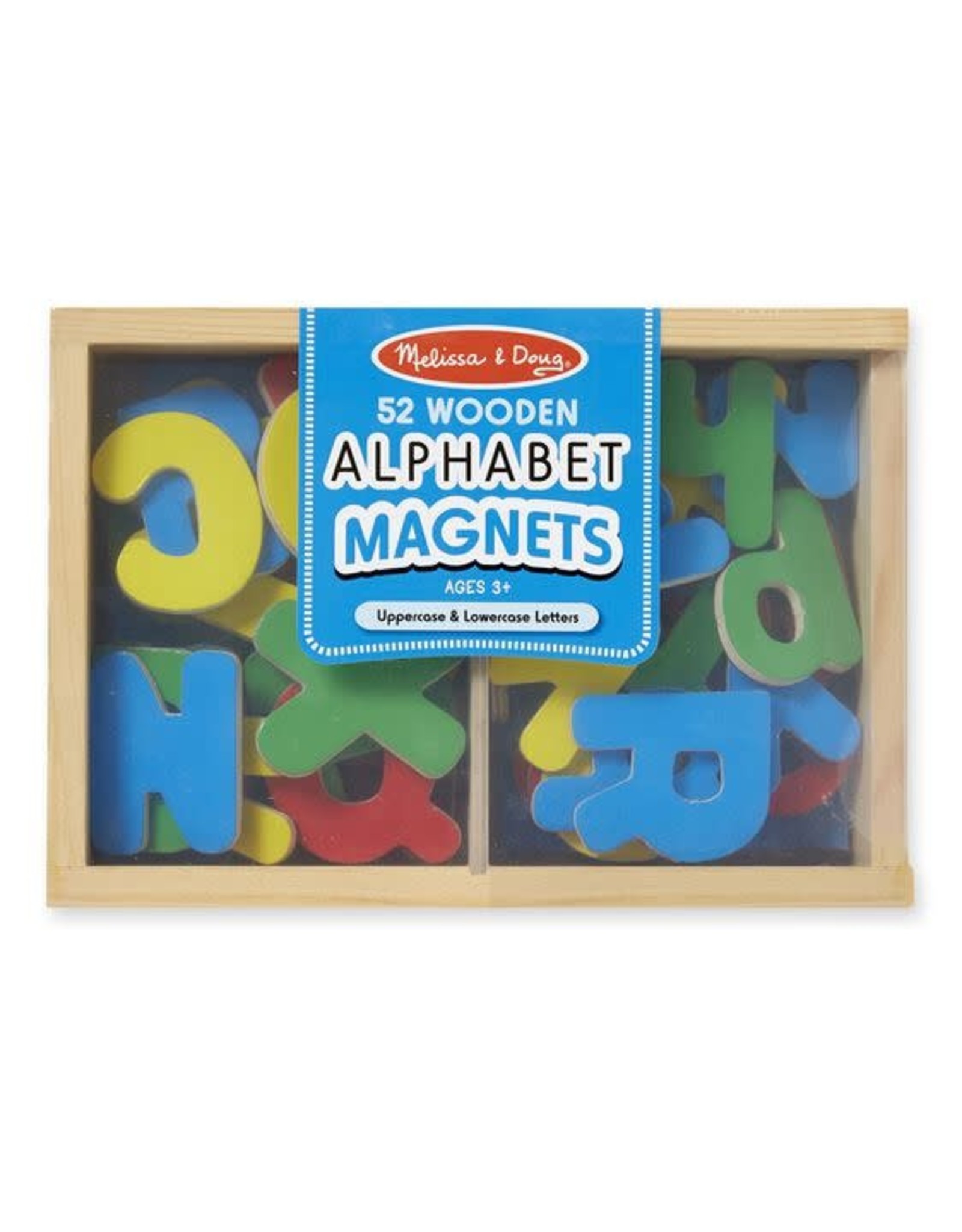 Melissa & Doug Melissa&Doug 10448 Houten Magneetletters (52 stuks)