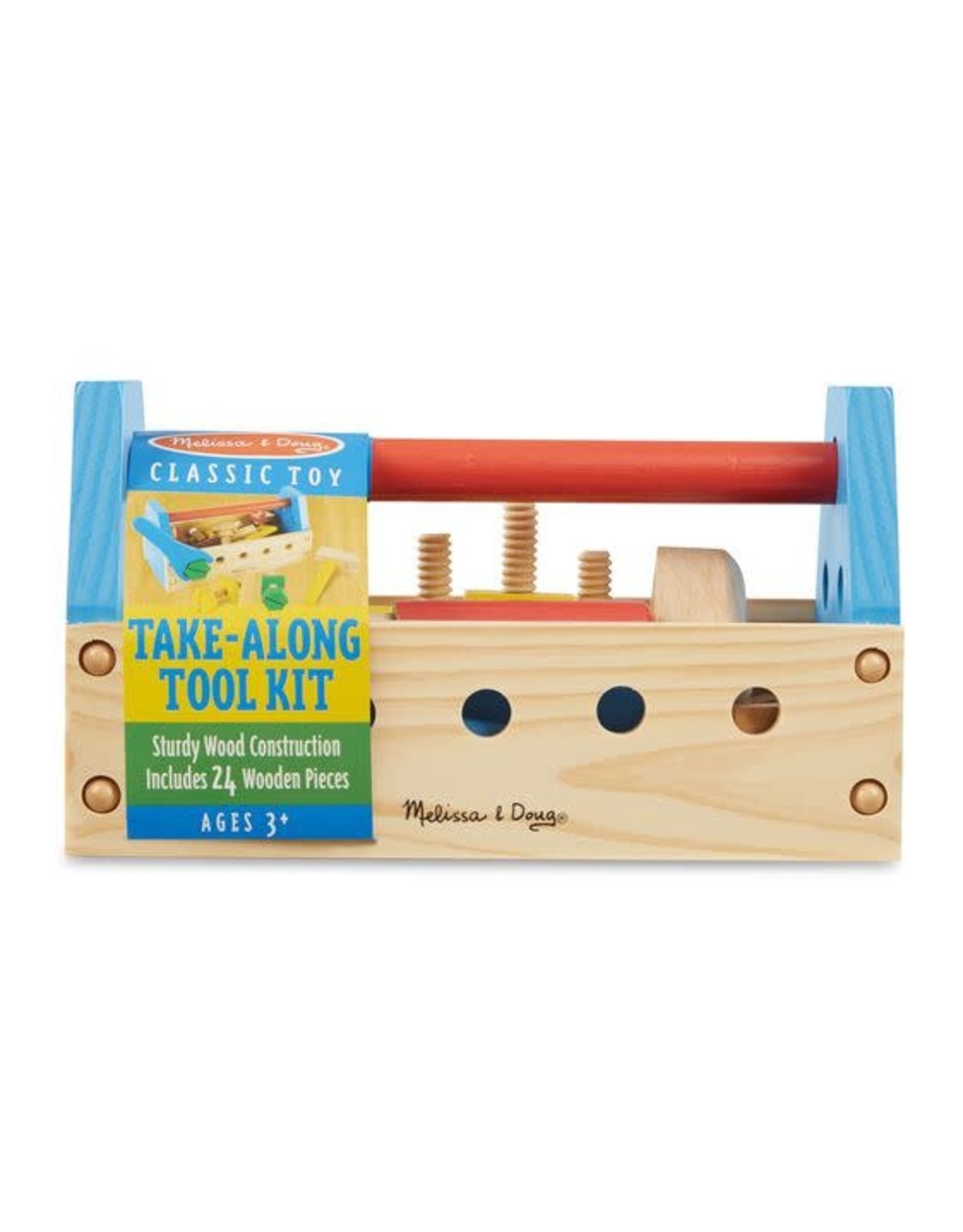 Melissa & Doug Melissa&Doug 10494 Meeneem Gereedschapskist (24-delig)