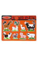 Melissa & Doug Melissa&Doug 10726 Geluidspuzzel Boederijdieren (8 stukjes) Melissa & Doug Melissa&Doug 10726 Geluidspuzzel Boederijdieren (8 stukjes)