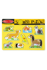 Melissa & Doug Melissa&Doug 10730 Geluidspuzzel Huisdieren (8 stukjes)