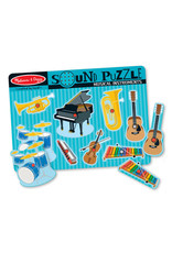 Melissa & Doug Melissa&Doug 10732 Geluidspuzzel Muziekinstrumenten (8 stukjes)