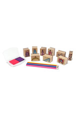 Melissa & Doug Melissa&Doug 12418 Stempelset Prinsessen Melissa & Doug Melissa&Doug 12418 Stempelset Prinsessen