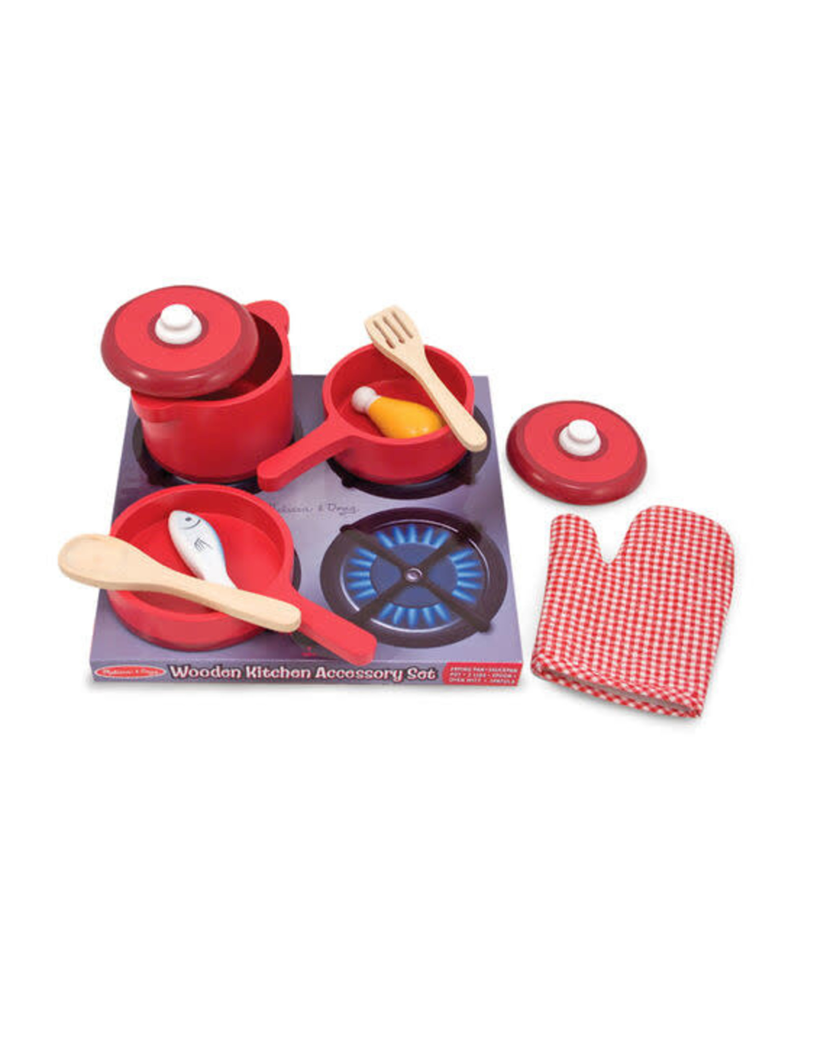 Melissa & Doug Melissa&Doug 12610 Houten Keuken Accessoiresset