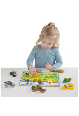 Melissa & Doug Melissa&Doug 13724 Dikke Houten Puzzel Huisdieren (8 stuks)