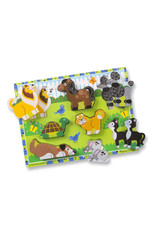 Melissa & Doug Melissa&Doug 13724 Dikke Houten Puzzel Huisdieren (8 stuks) Melissa & Doug Melissa&Doug 13724 Dikke Houten Puzzel Huisdieren (8 stuks)