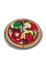 Melissa & Doug Melissa&Doug 13974 Vilten Pizzaset (42-delig)