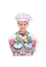 Melissa & Doug Melissa&Doug 14019 Houten Cupcake Set