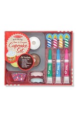 Melissa & Doug Melissa&Doug 14019 Houten Cupcake Set