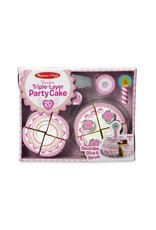Melissa & Doug Melissa&Doug 14069 Houten Verjaardagstaart met 3 Lagen (20-delig)
