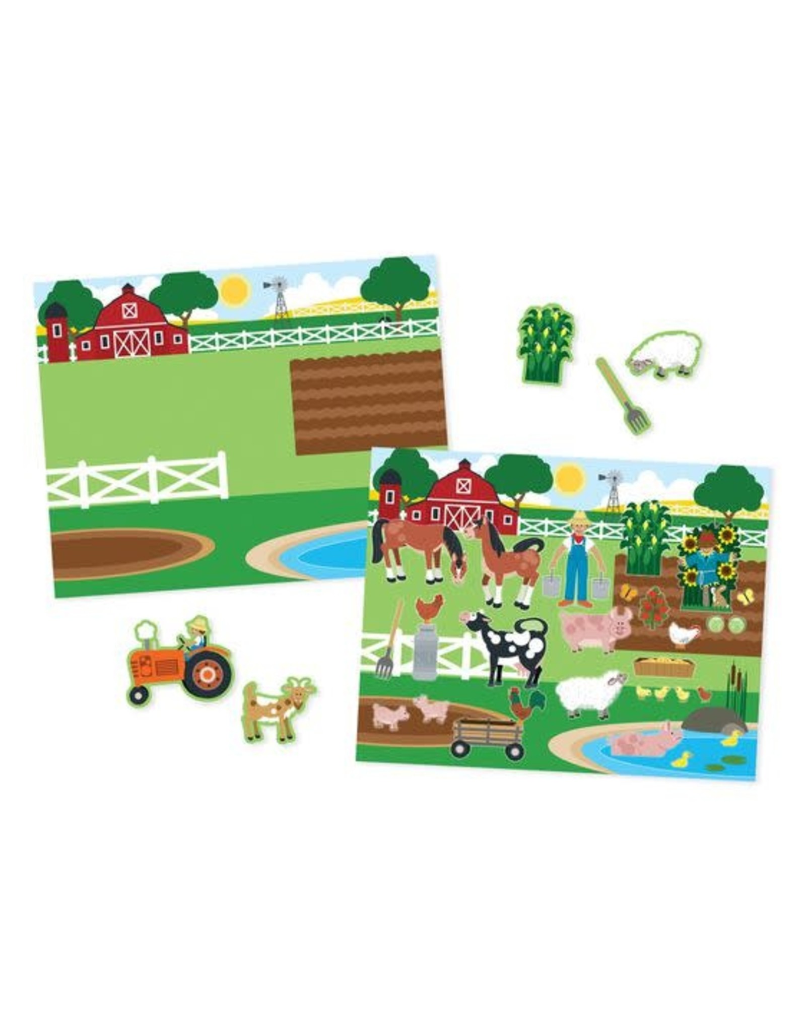 Melissa & Doug Melissa&Doug 14196 Herbruikbaar Stickerboek Leefgebied Dieren