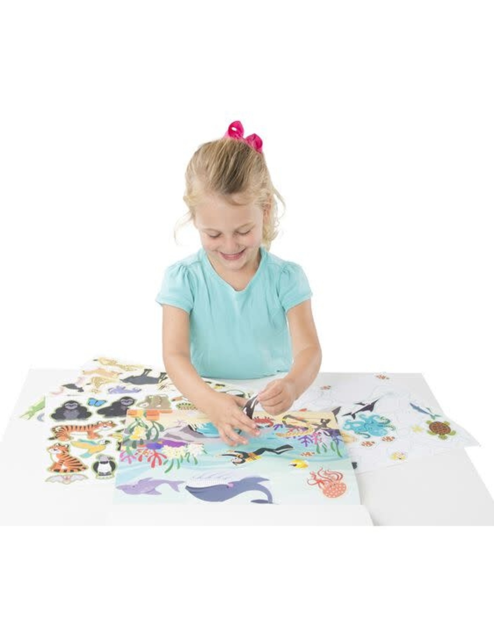 Melissa & Doug Melissa&Doug 14196 Herbruikbaar Stickerboek Leefgebied Dieren
