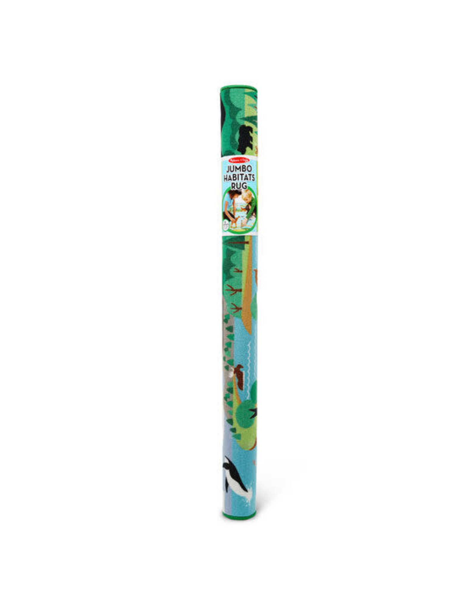 Melissa & Doug Melissa&Doug 15192 Jumbo Speelkleed Leefgebieden Dieren (147 cm x 200 cm)