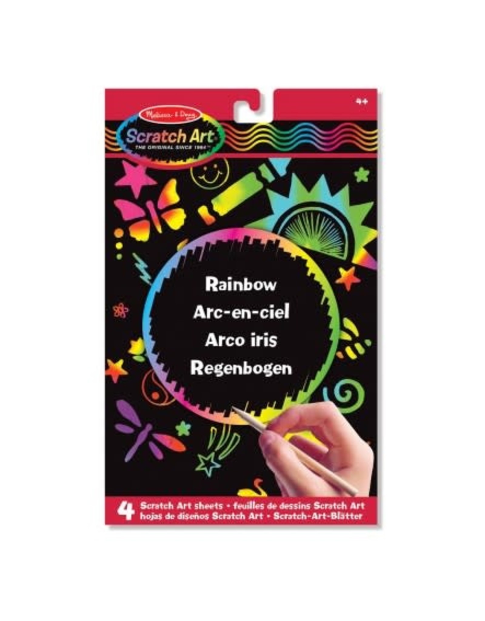 Melissa & Doug Rainbow - Scratch Art Sheets
