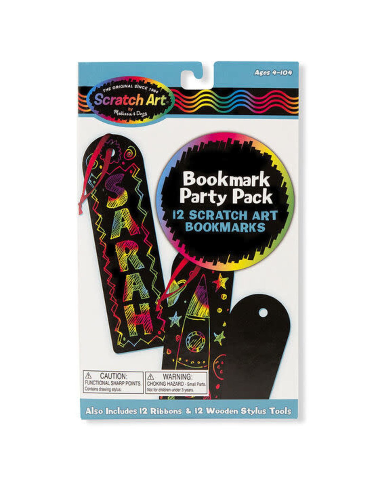 Melissa & Doug Melissa&Doug 15906 Feestset met Scratch Art: Bladwijzers