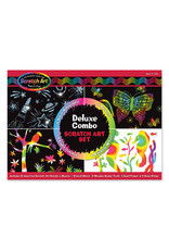 Melissa & Doug Melissa&Doug 15981 Scratch Art-Bladen Deluxe: Combinatiepakket