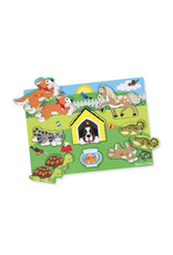 Melissa & Doug Melissa&Doug 19053 Houten Knopjespuzzel Huisdieren (8 stukjes) Melissa & Doug Melissa&Doug 19053 Houten Knopjespuzzel Huisdieren (8 stukjes)