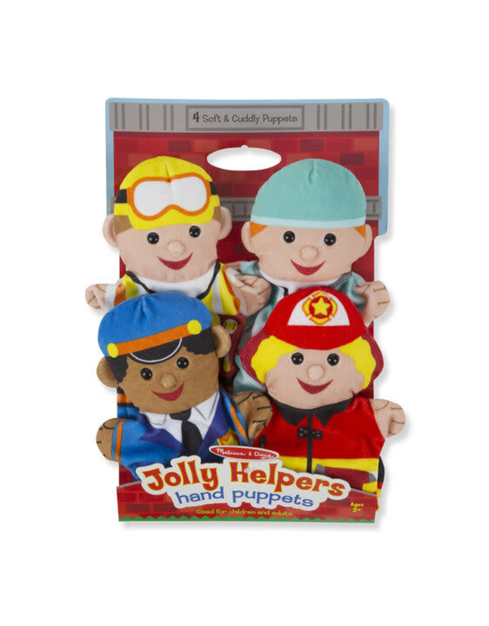 Melissa & Doug Melissa&Doug 19086 Handpoppen Jolly Helpers