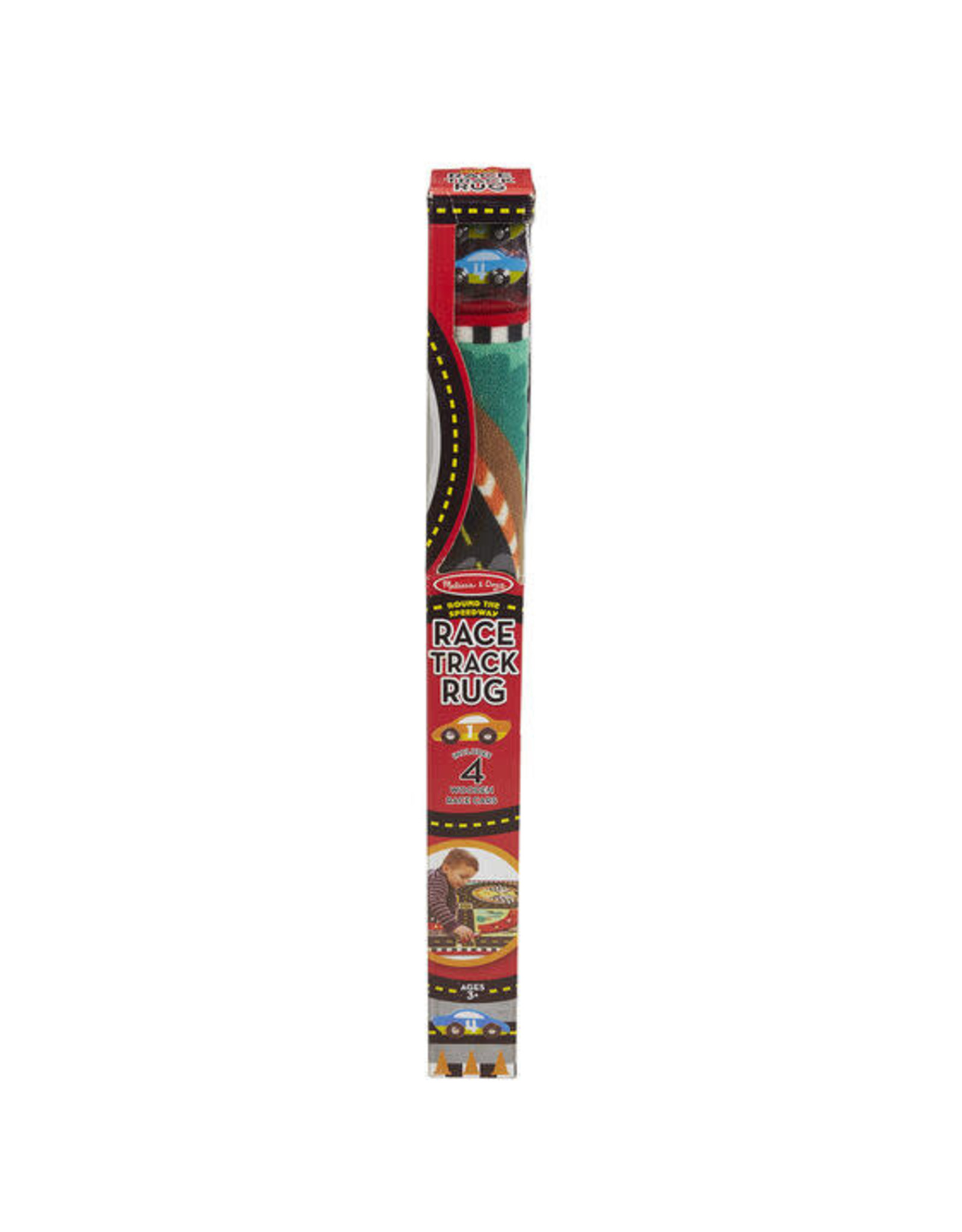 Melissa & Doug Melissa&Doug 19401 Speelkleed met supersnel Race Circuit  (100 cm x 90 cm)