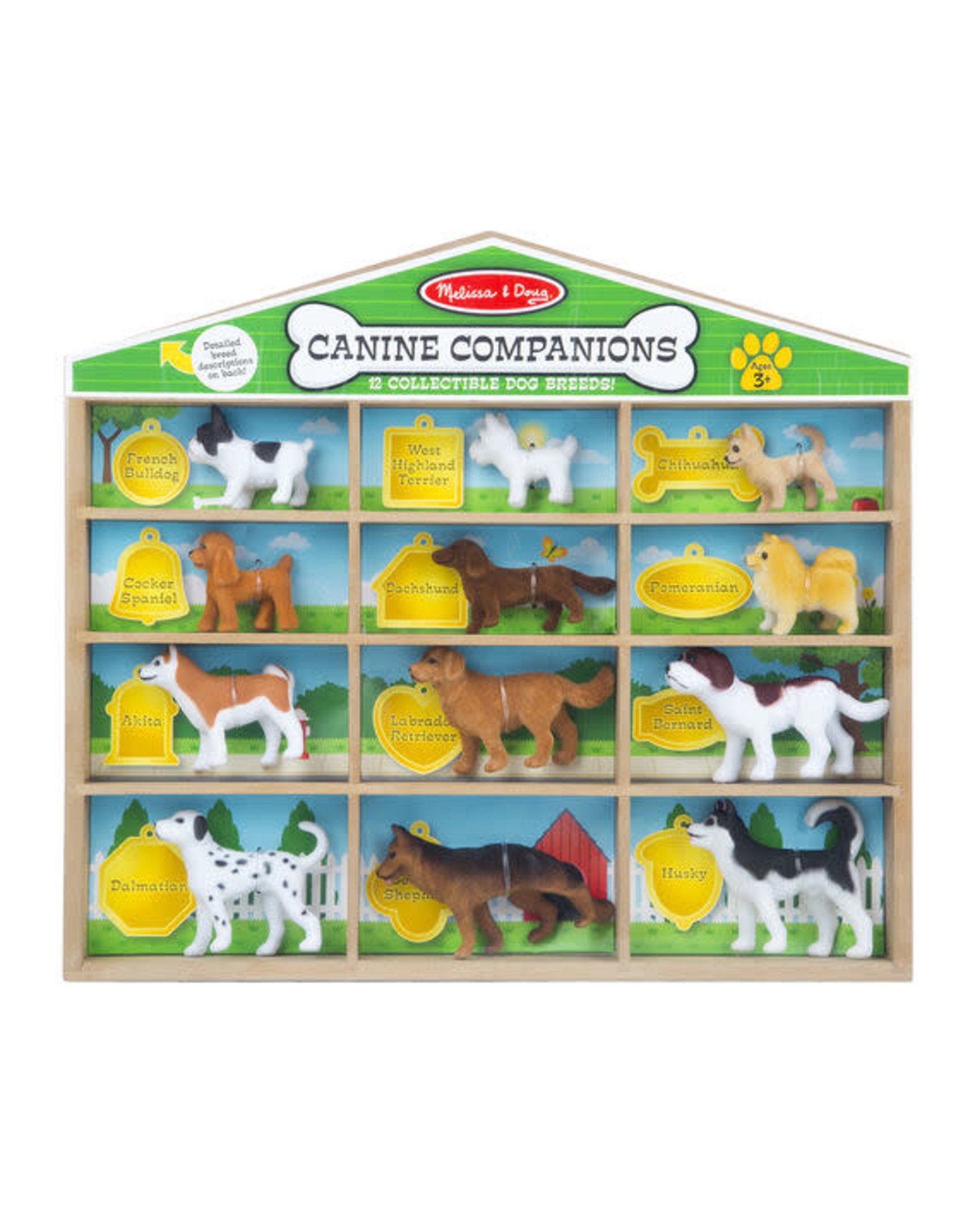 Melissa & Doug Melissa&Doug 19404 Hondenhok incl. 12 Honden